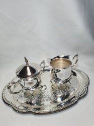 Сахарница и молочник 