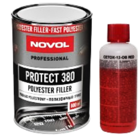 NOVOL  PROTECT 380 Полиэфирный грунт 2 К   (компплект)   0,8 л+0,08л  #9