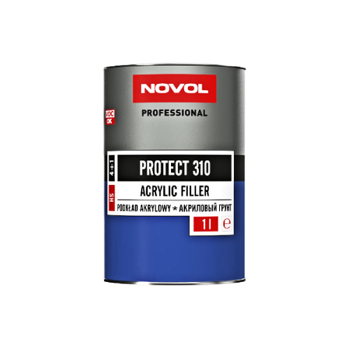 NOVOL  Акриловый Грунт 4+1 HS Антикоррозионный        PROTECT 310 1 л	#9