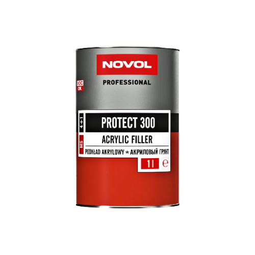 NOVOL Акриловый Грунт 4+1 МS Антикоррозионный        PROTECT 300 1 л #9