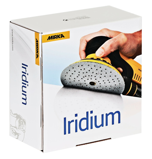 MIRKA Шлиф диск 150 мм 121 отверстие IRIDIUM #7