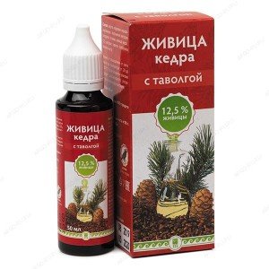 Живица кедра 12,5% с таволгой