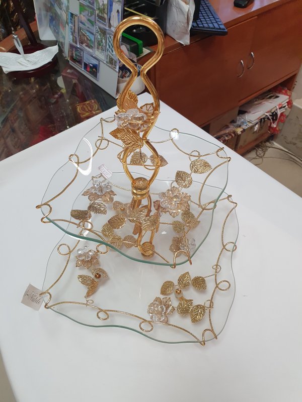 Ваза 2ярусная  