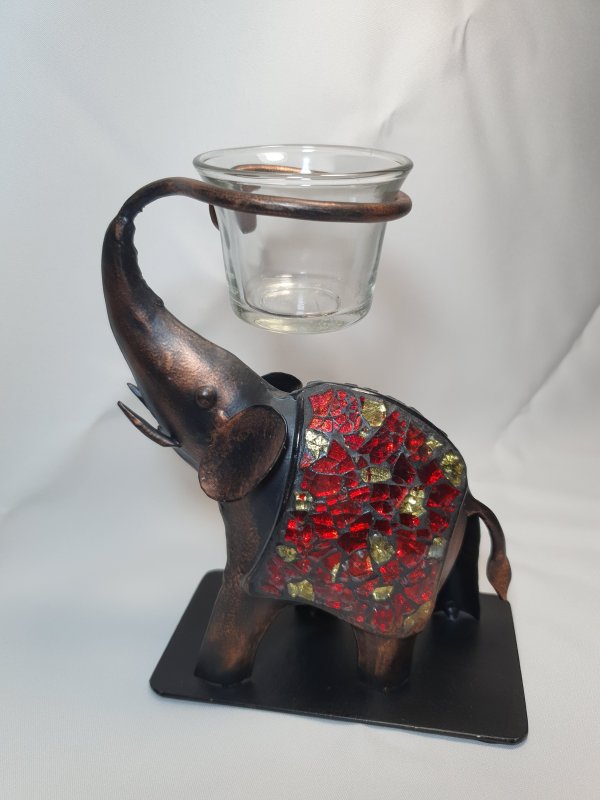 Слон подсвечник