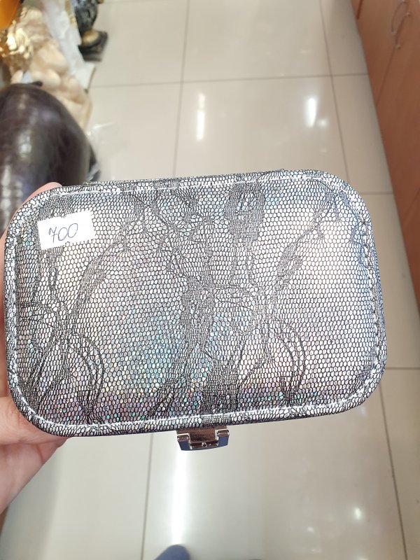 Шкатулка серебро