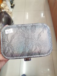 Шкатулка серебро