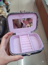 Шкатулка серебро