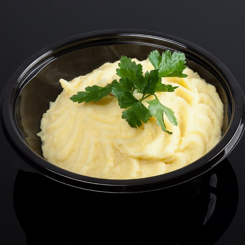 Пюре с моцареллой