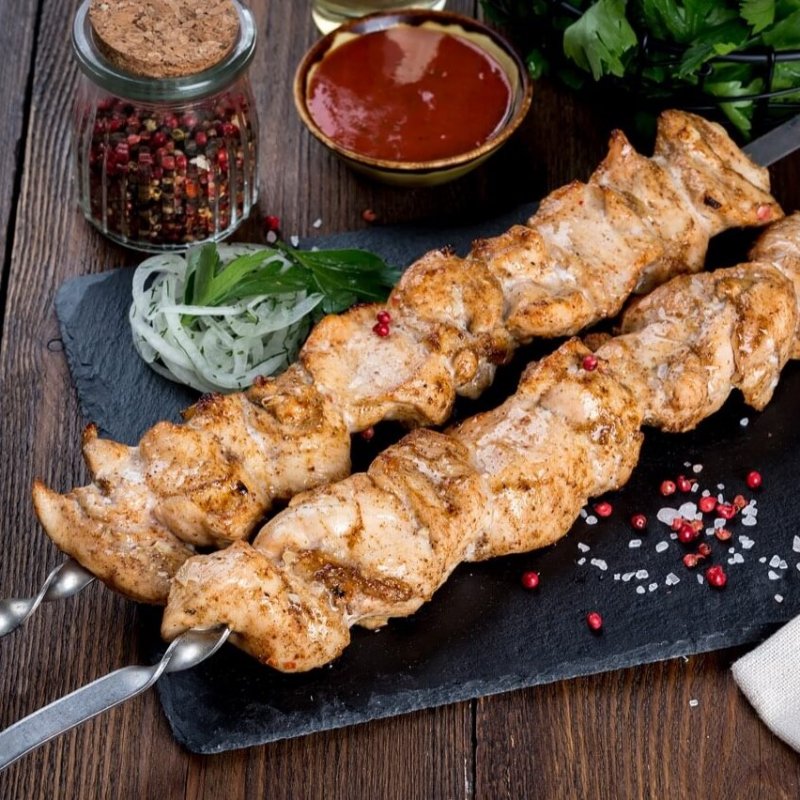 Сочный куриный шашлык