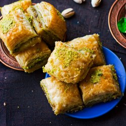 Пахлава с фисташкой