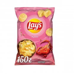 Чипсы ЛЕЙС 150гр (18шт)