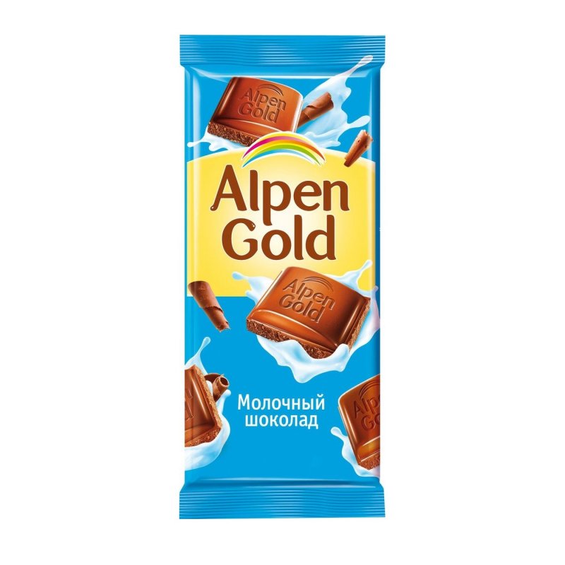 Плитка АЛЬПЕНГОЛЬД молоч 100гр