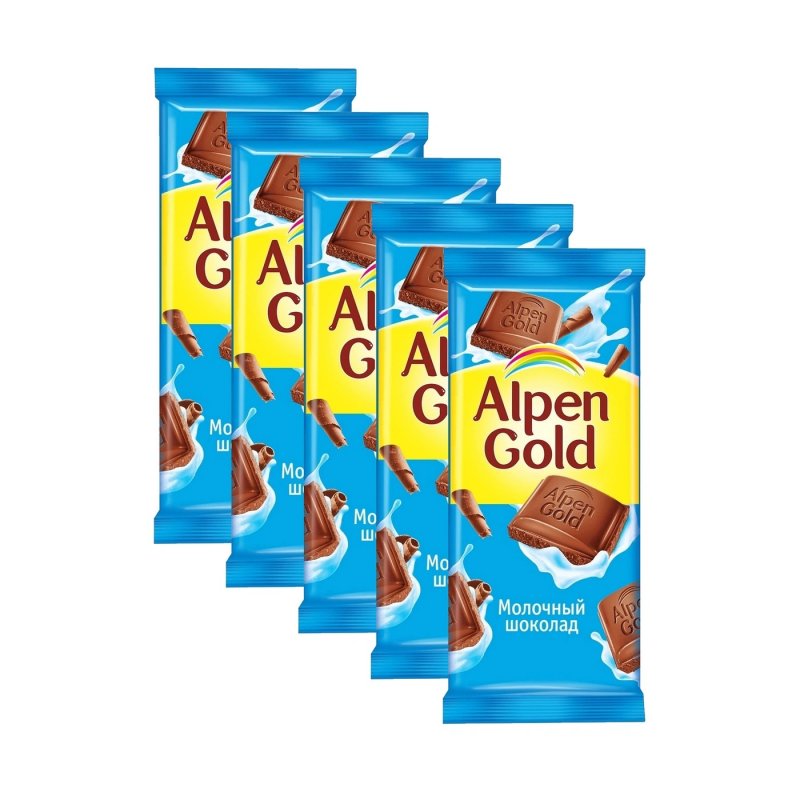 Плитка АЛЬПЕНГОЛЬД молоч 100гр (22шт)
