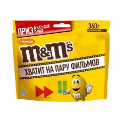 Драже M&M арахис 360гр (14шт)