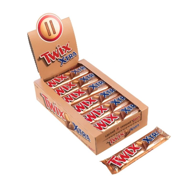 Батон ТВИКС Хтра 82гр (24шт)