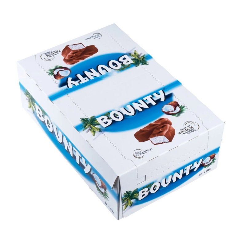 Батон БАУНТИ 55гр (32шт)