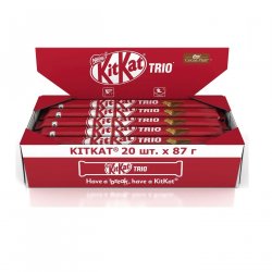 Батон КИТ-КАТ 3х 87гр (20шт)