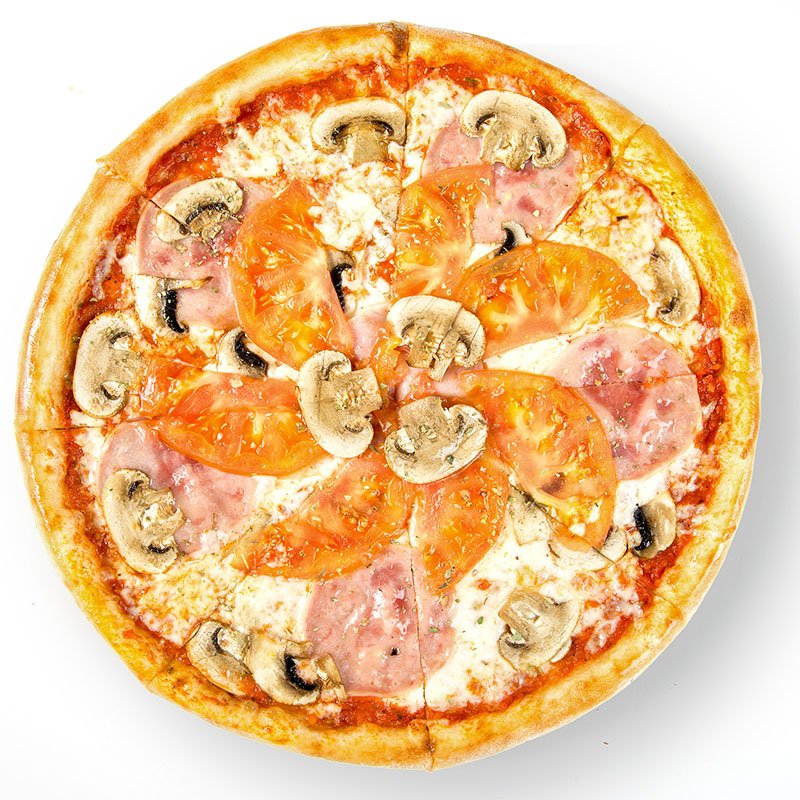 Пицца Ветчина и грибы 550 г.
