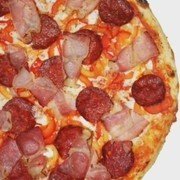 Пицца Мегамясная 600 гр.