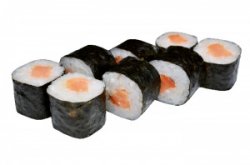 РОЛЛ С КОПЧЕНЫМ ЛОСОСЕМ