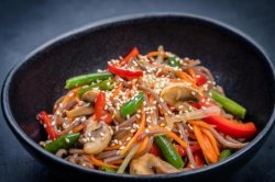 Соба с овощами