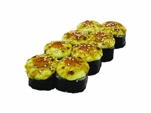 Запеченый с кальмаром