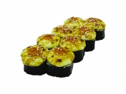 Запеченый с кальмаром