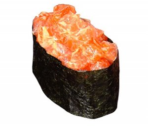 Спайси суши с лососем