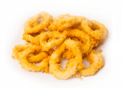 Кольца кальмара жареные