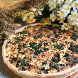 Пирог со шпинатом и сыром