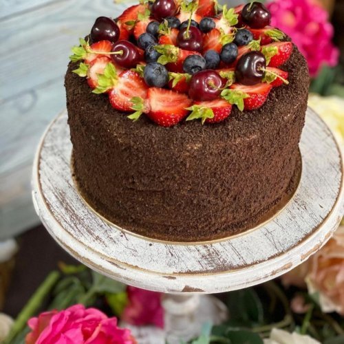 Медовик шоколадный