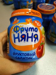 Фруктовое пюре Фрутоняня (фруктовый салатик) 100гр