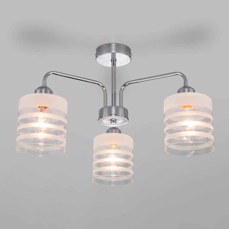 Потолочная люстра со стеклянными плафонами Код товара: a054572