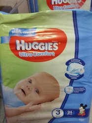 Подгузники Huggies Ultra Comfort трусики мальчикам (3) 5-9кг 94 штук