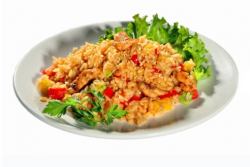 плов тяхан с овощами