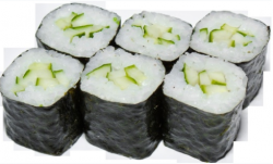 ролл с огурцом и сыром Филадельфия