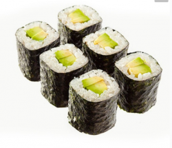 ролл с авокадо