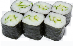 ролл с огурцом