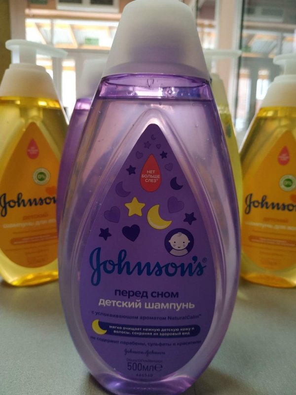 Детский шампунь Johnson's Baby без слез
