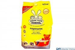 Стиральный порошок УШАСТЫЙ НЯНЬ 4.5кг