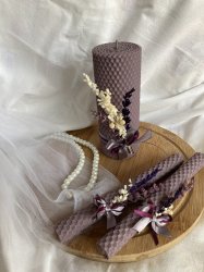 Набор свадебных свечей "Семейный очаг"