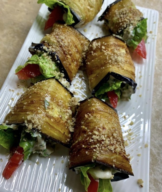 Рулеты из баклажанов 1шт.