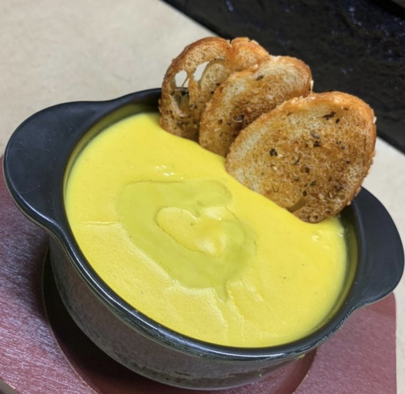 Суп-пюре чечевичный