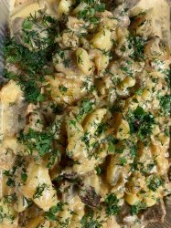 Жаркое в сметане