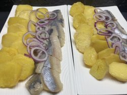Сельдь с картошкой 