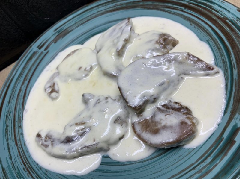 Язычки бараньи в сметане 1 порция 