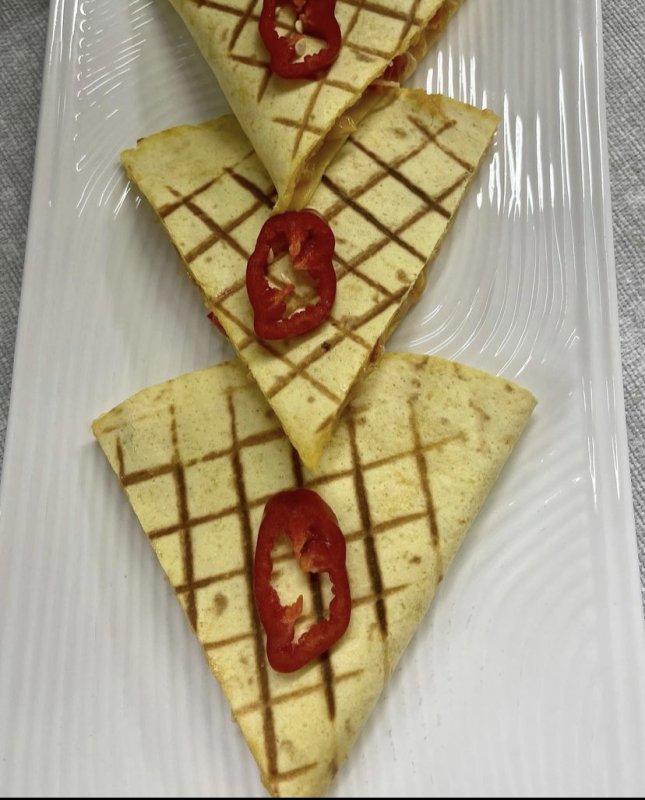 Кесадилья с курицей