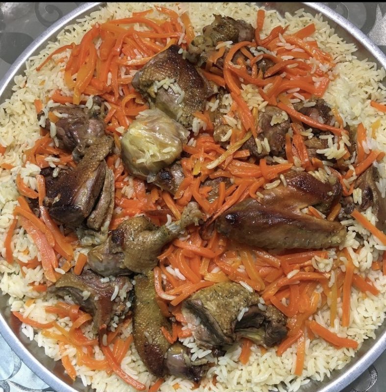 Плов с уткой