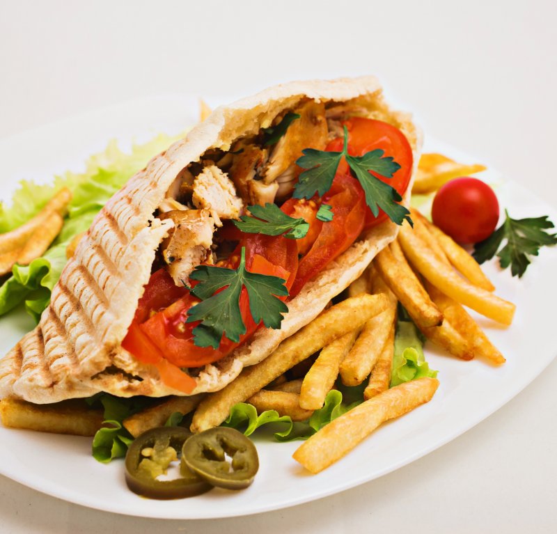 Гиро на углях малый