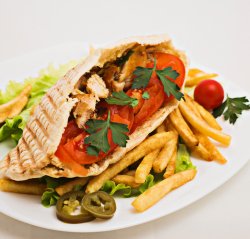 Гиро на углях малый